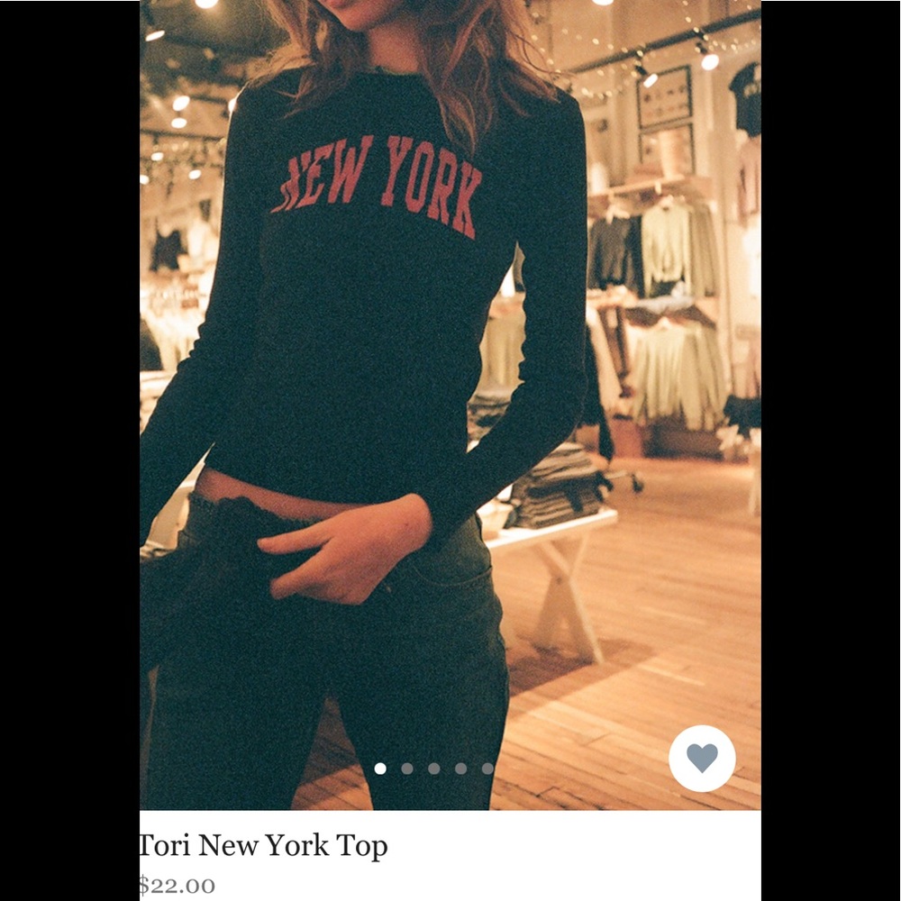 Tori New York top